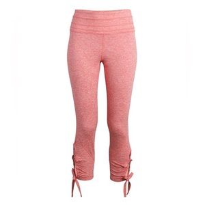 Free people cropped leggings w/ side tie